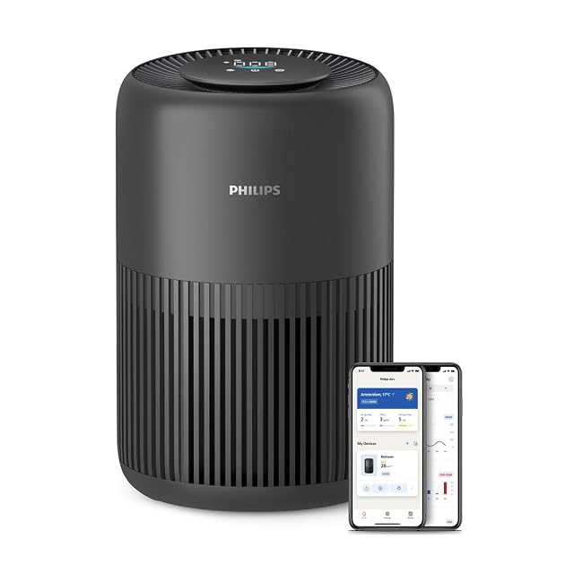 Purificateur d'air Philips 900 Series, noir, avec écran numérique